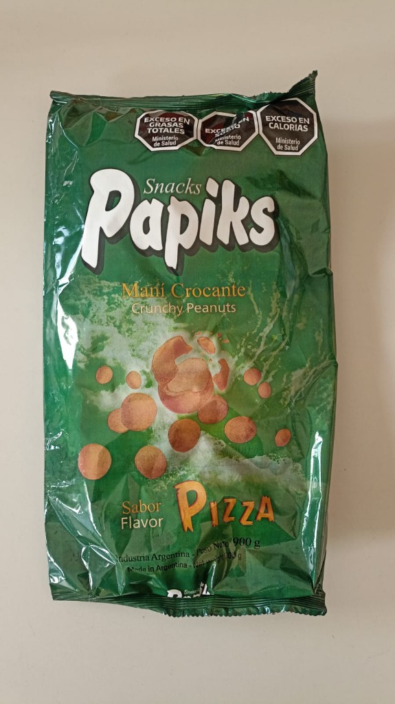 Papiks Mani crocante sabor pizza 900gr