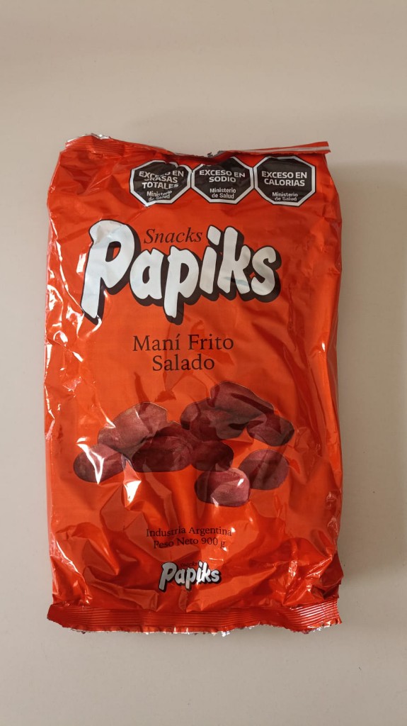 Papiks Mani frito cheddar 900gr