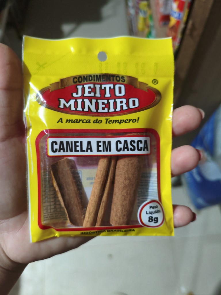 Canela em casca 8g
