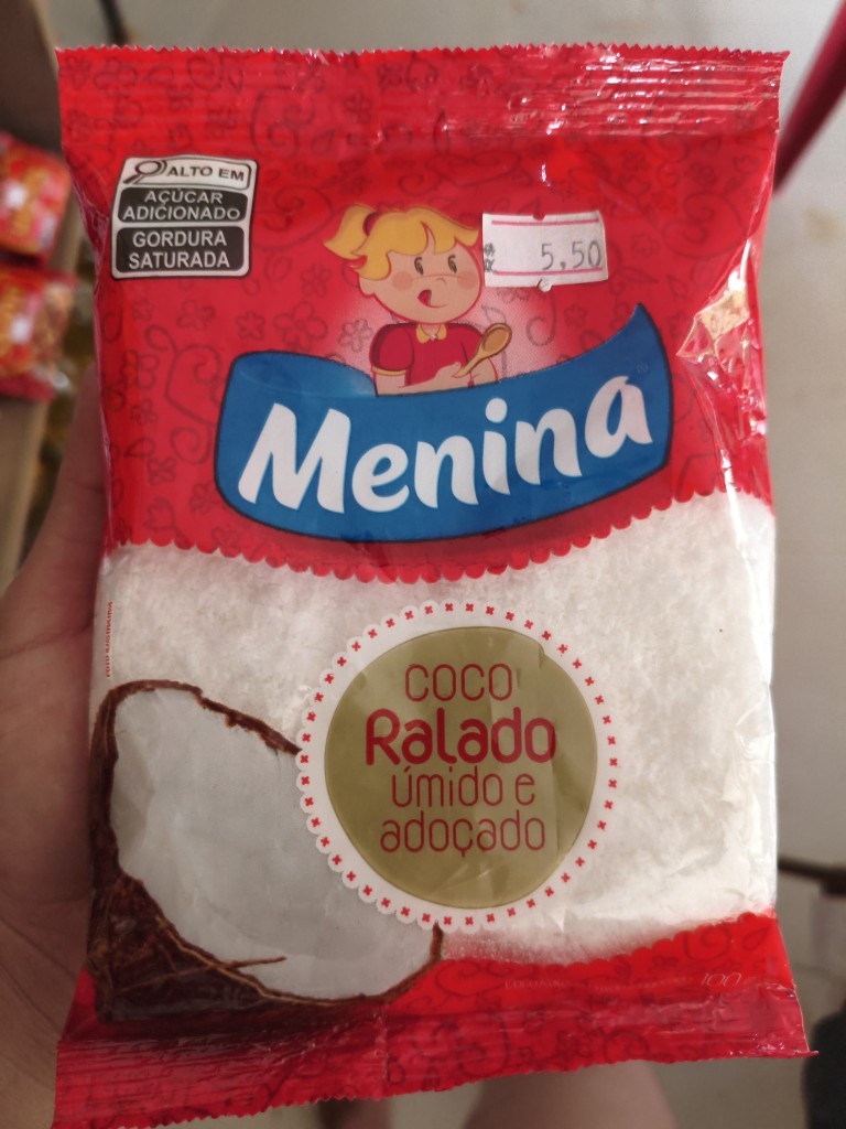 Cocô ralado menina