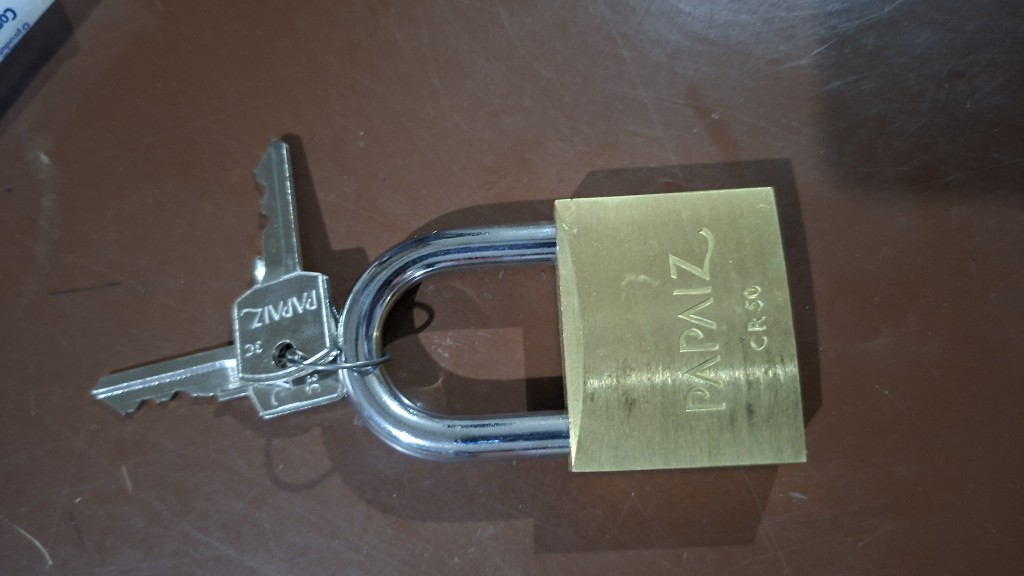Cadeado papaiz 50mm