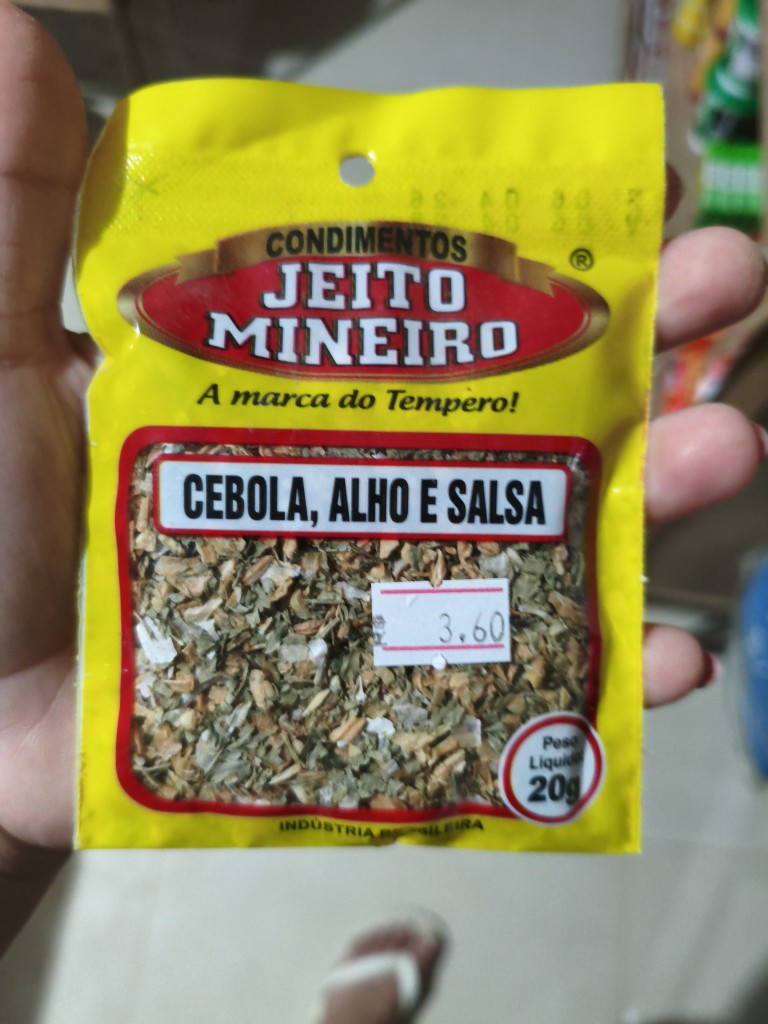 Cebola alho e salsa