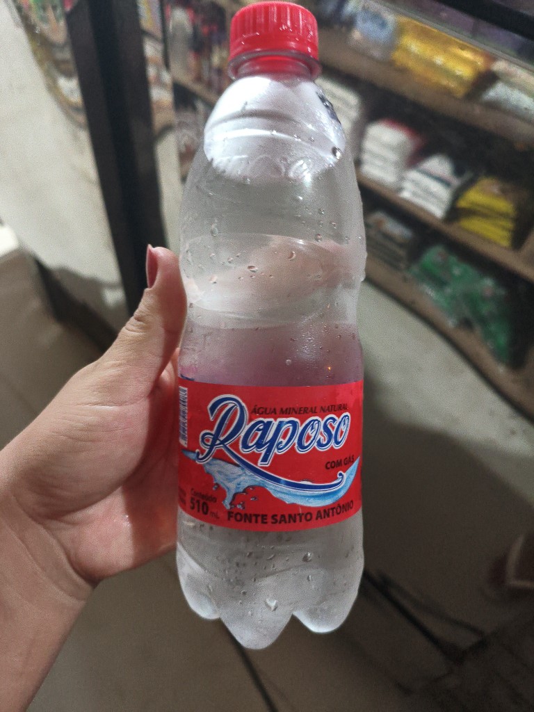 Agua com gas 500ml