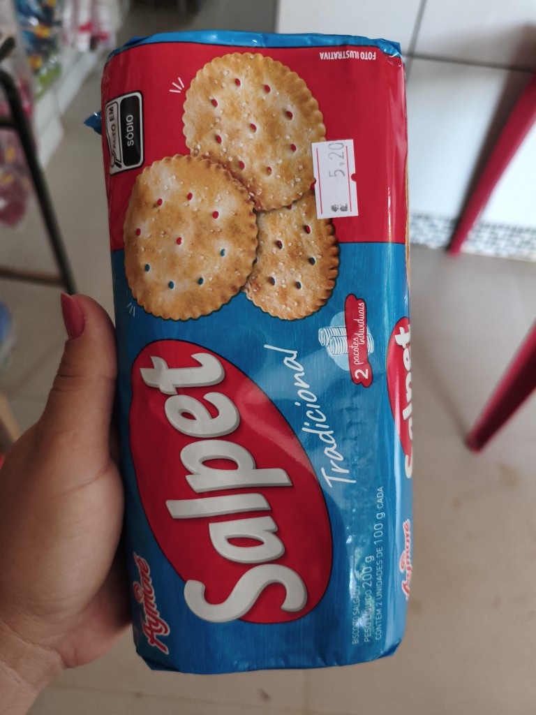 Biscoito salpet....