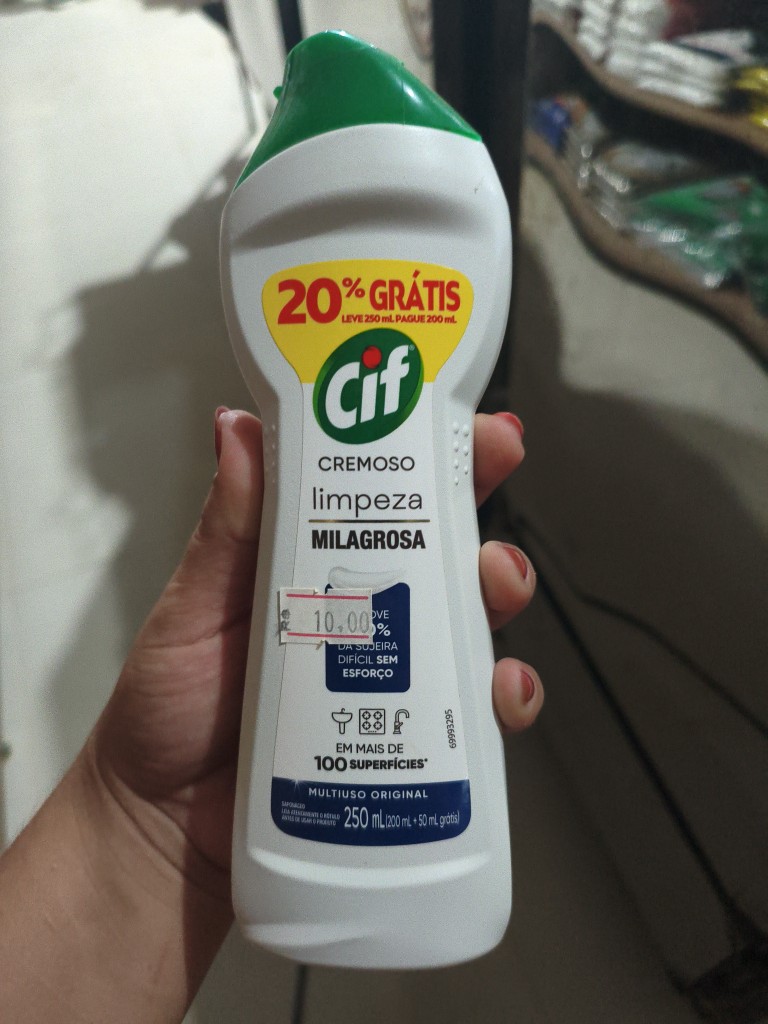 Cif limpador cremoso