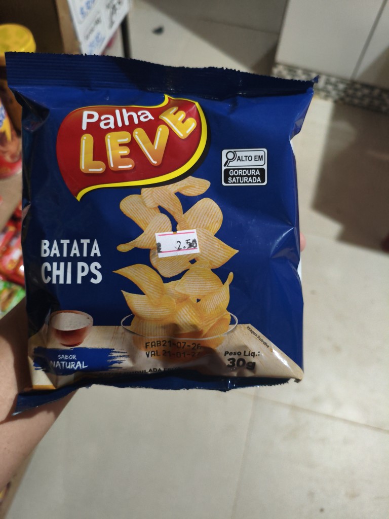 Batata chips Leve