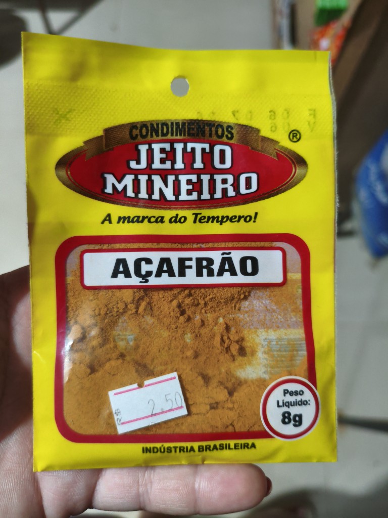 Açafrão em pó