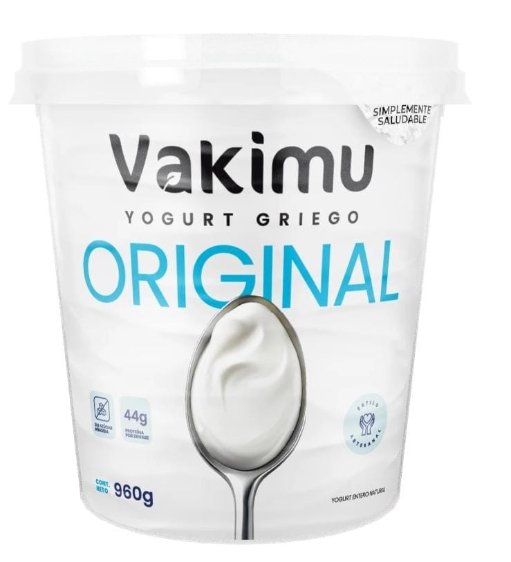 Vakimu Yogurt Griego Original 960g