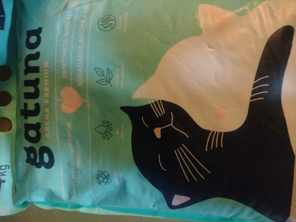 ARENA PARA GATOS GATUNA AROMA LAVANDA 4K