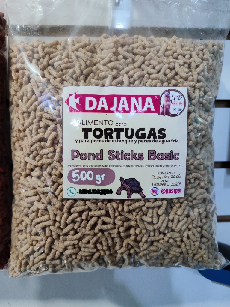 ALIMENTO TORTUGA BASIC 500GR DAJANA
