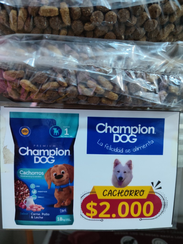 CHAMPION DOG CACHORRO 1KG