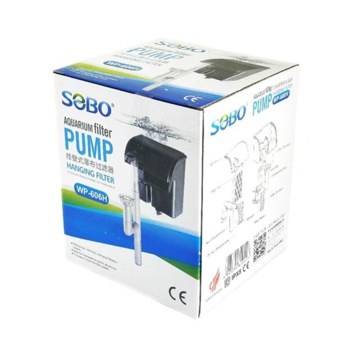 FILTRO MOCHILA CASCADA 280L/H SOBO 5W WP-303H
