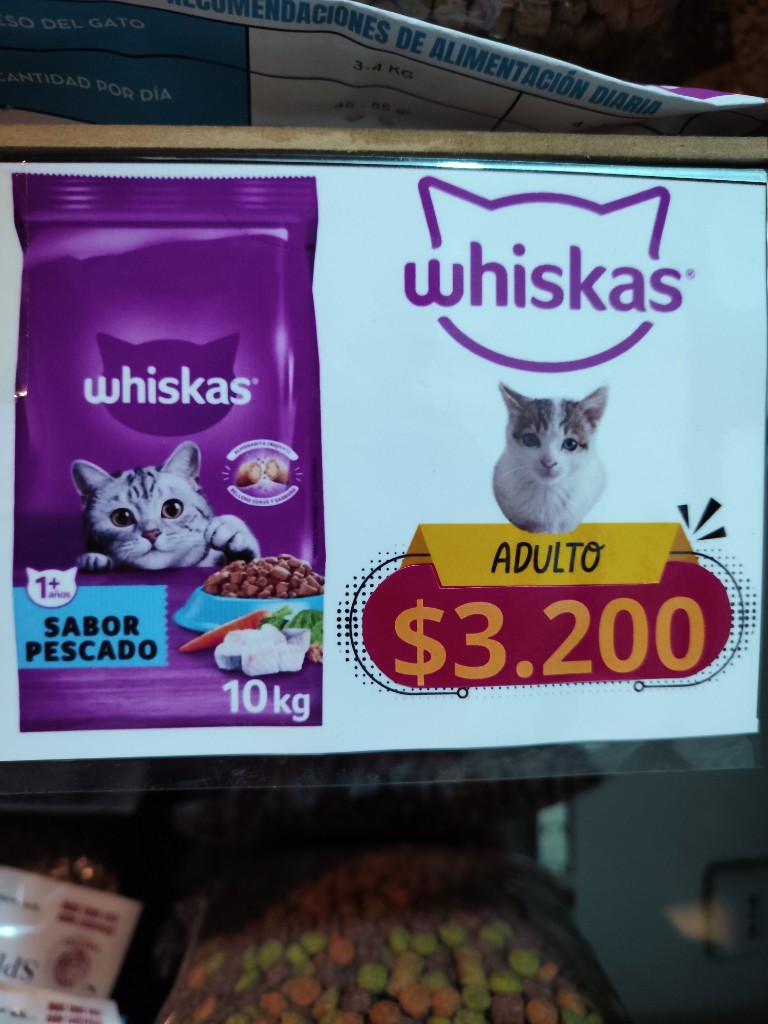 WHISKAS ADULTO PESCADO 1KG