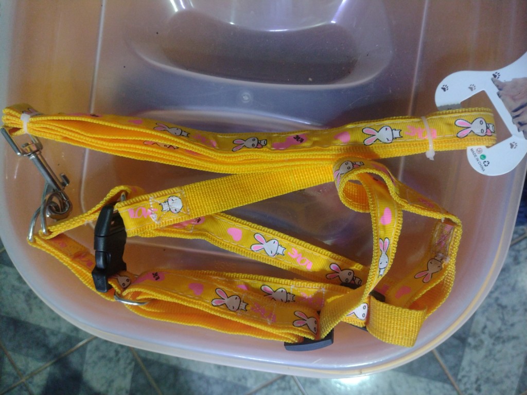 ARNÉS PARA PERRO C/DISEÑO Y CORREA MEDIANO