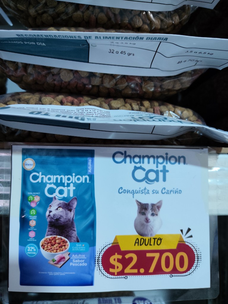 CHAMPION CAT PESCADO 1KG