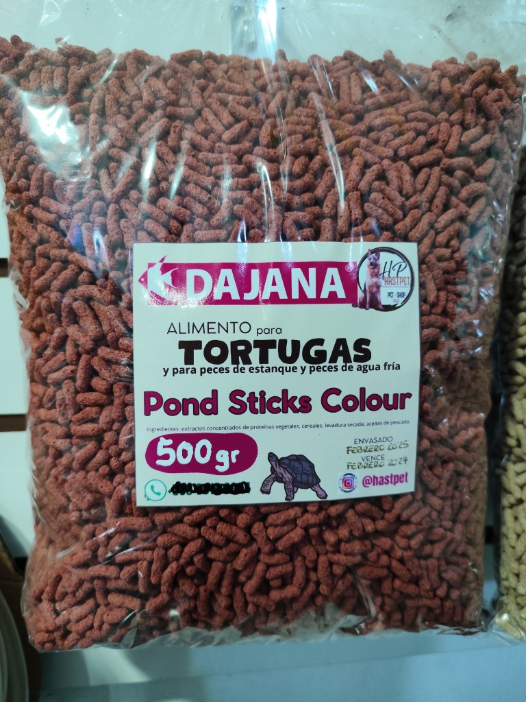 ALIMENTO TORTUGA COLOUR 500GR DAJANA