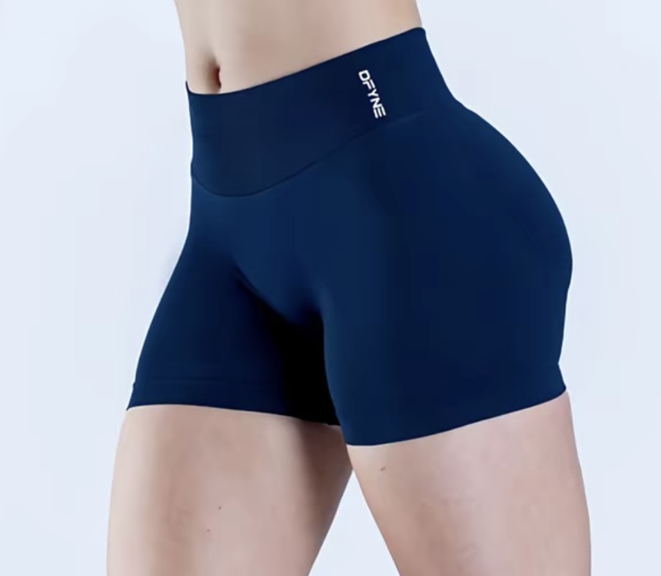 DFYNE Short azul marino S