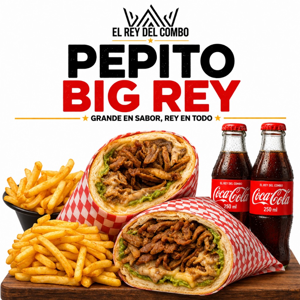 PEPITO MIXTO AGRANDADO XL EN COMBO