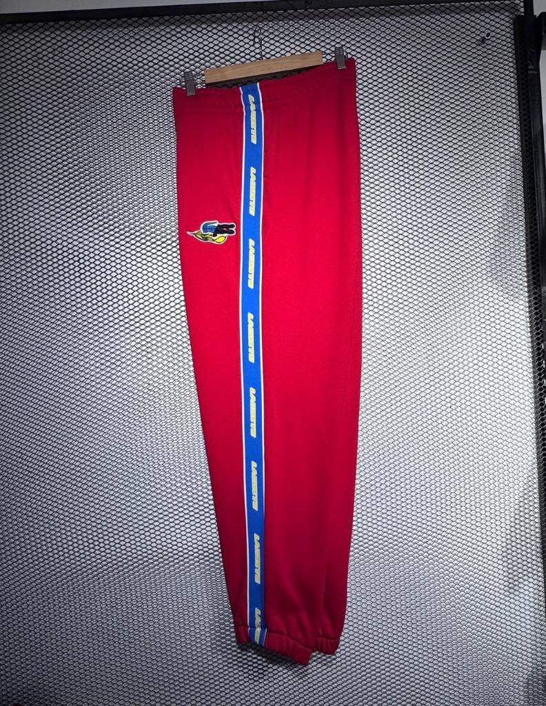 J20 Sudadera Lacoste Men's Branded rojo