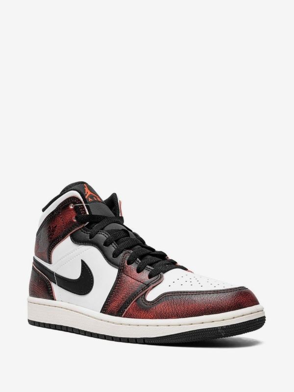 T12 Tenis Air Jordan 1 Mid SE Wear-Away Chicago