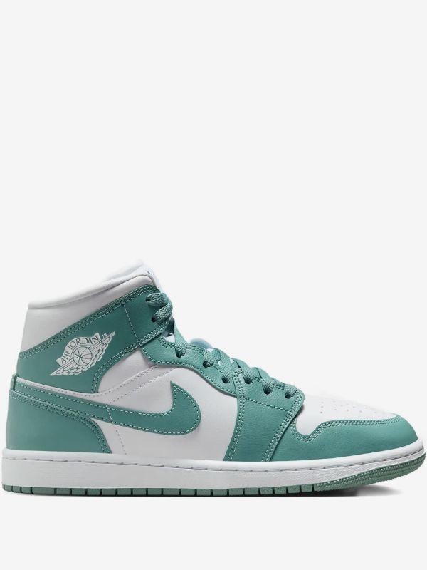 T13 Tenis Air Jordan 1 Mid White/Cannon