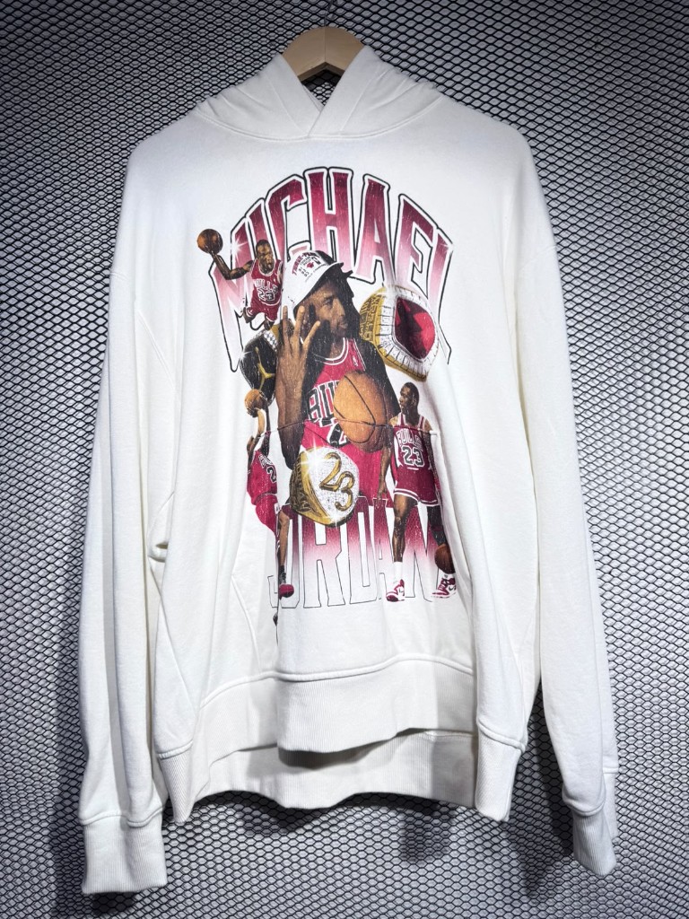 S07 Jordan Flight Fleece Graphic Pullover Hoodie en color vela