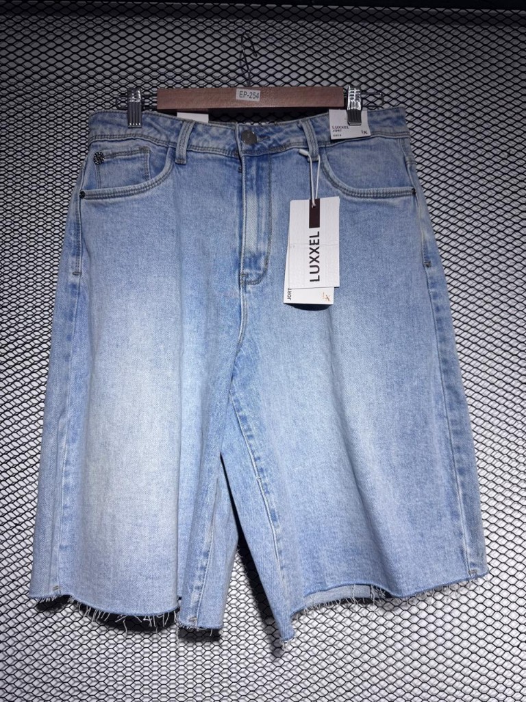 W60 Luxxel bermuda denim azul