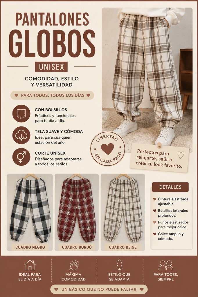 PANTALÓN GLOBO