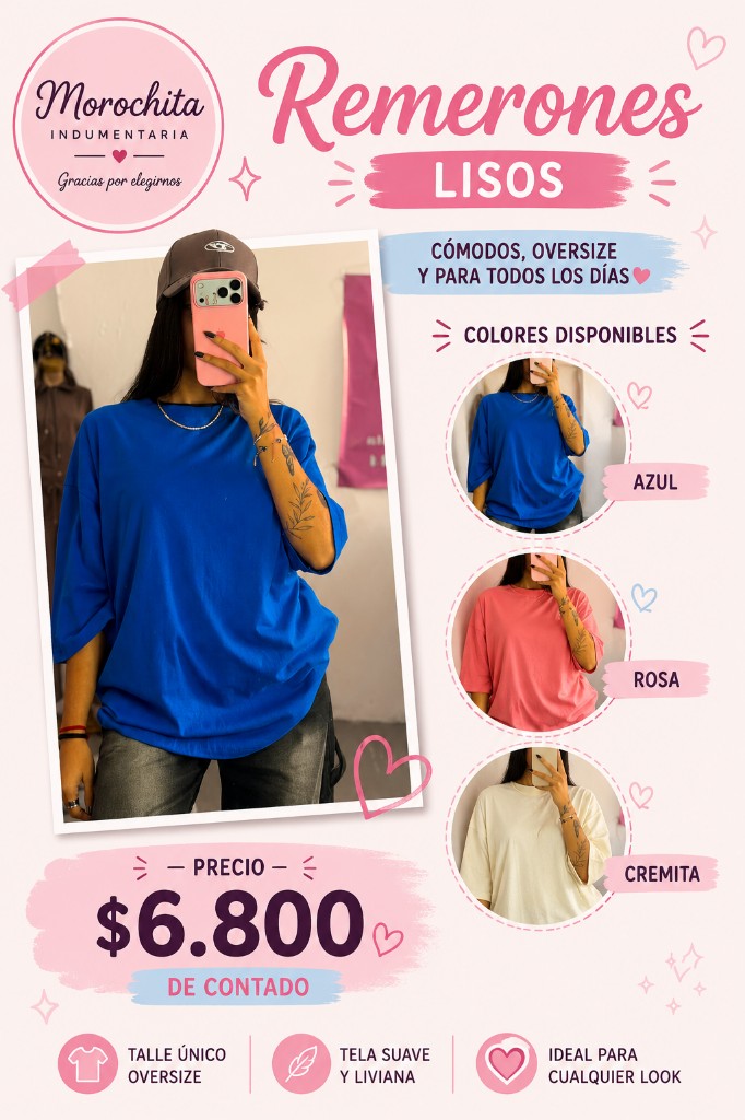 REMERONES LISOS