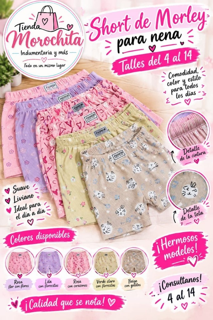 SHORT MORLEY DE NENA