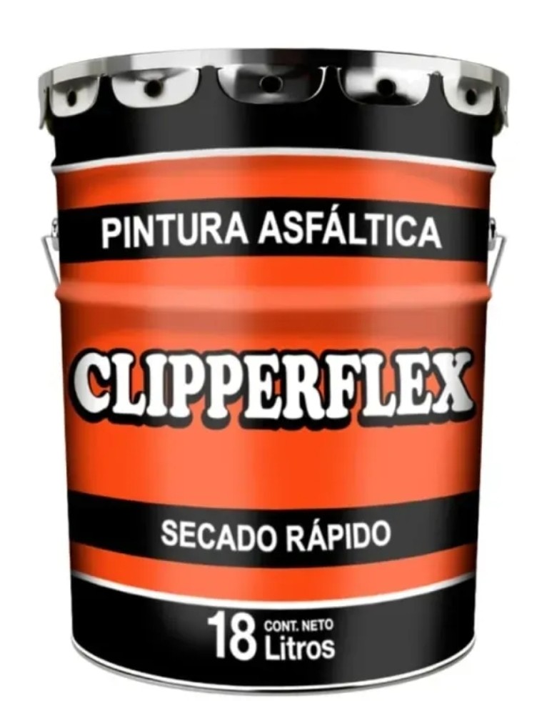 Clipperflex Pintura Asfaltica x 18lts