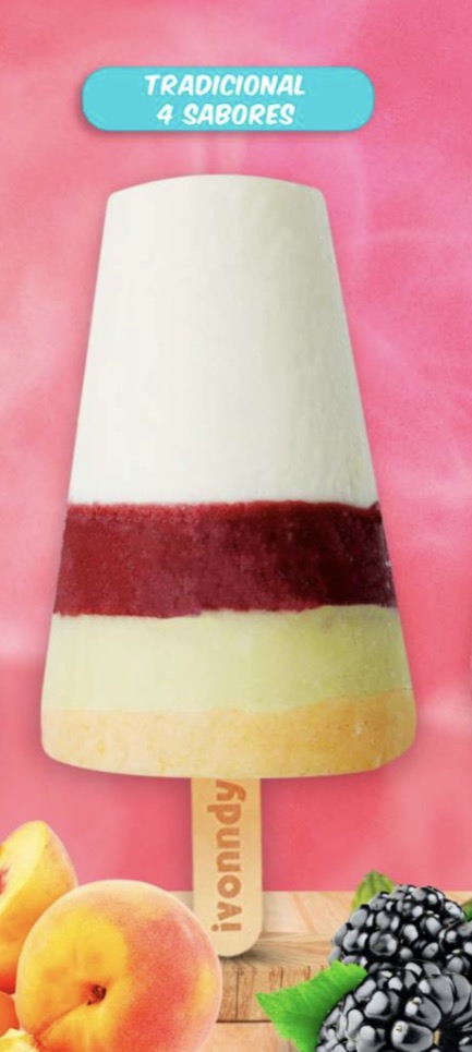 Helados de 4 sabores