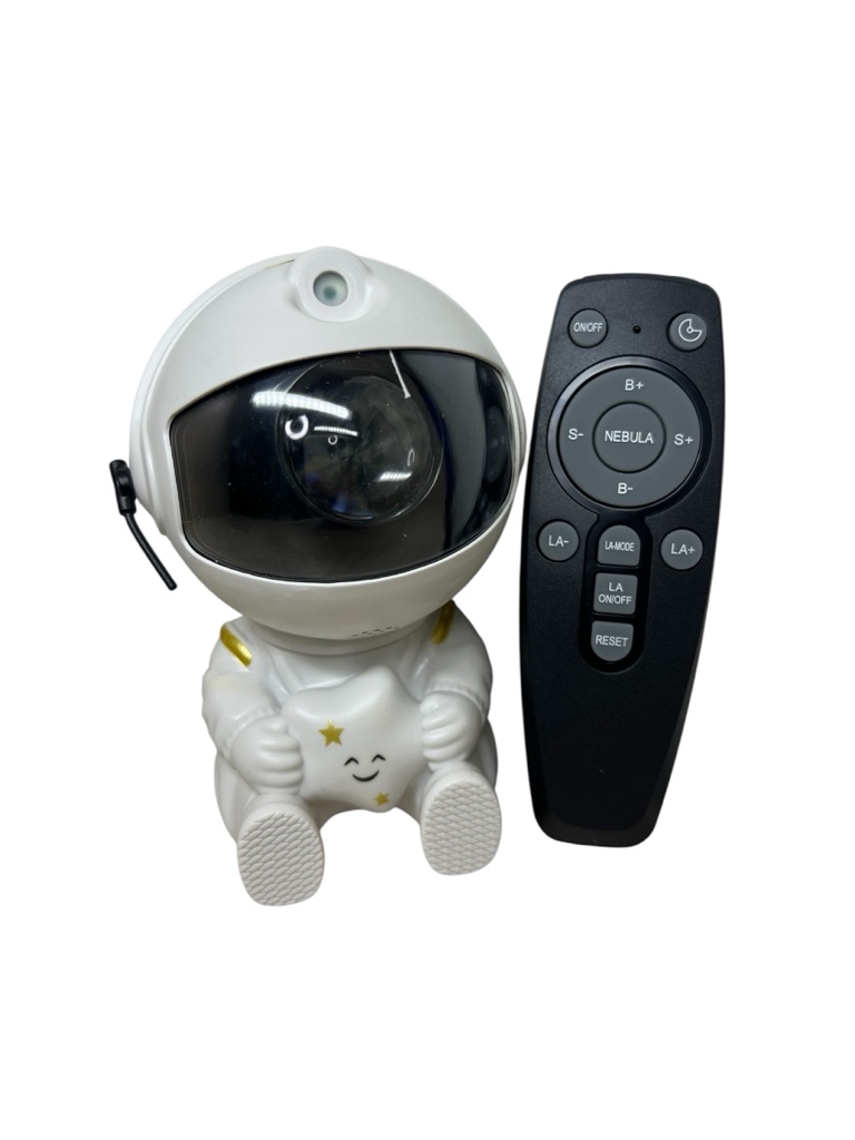 Proyector astronauta sentado