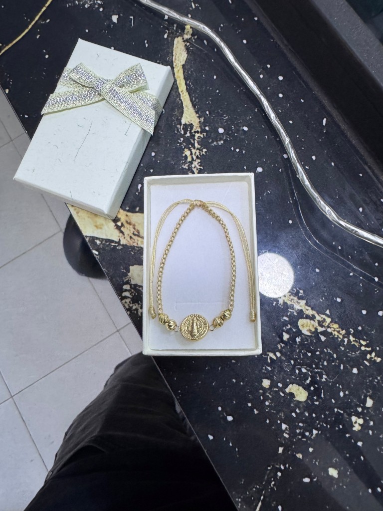 Pulcera en oro 18k san benito