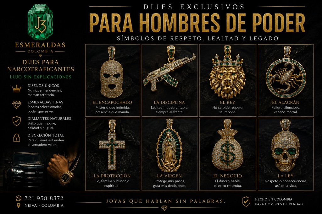 Dijes para hombre