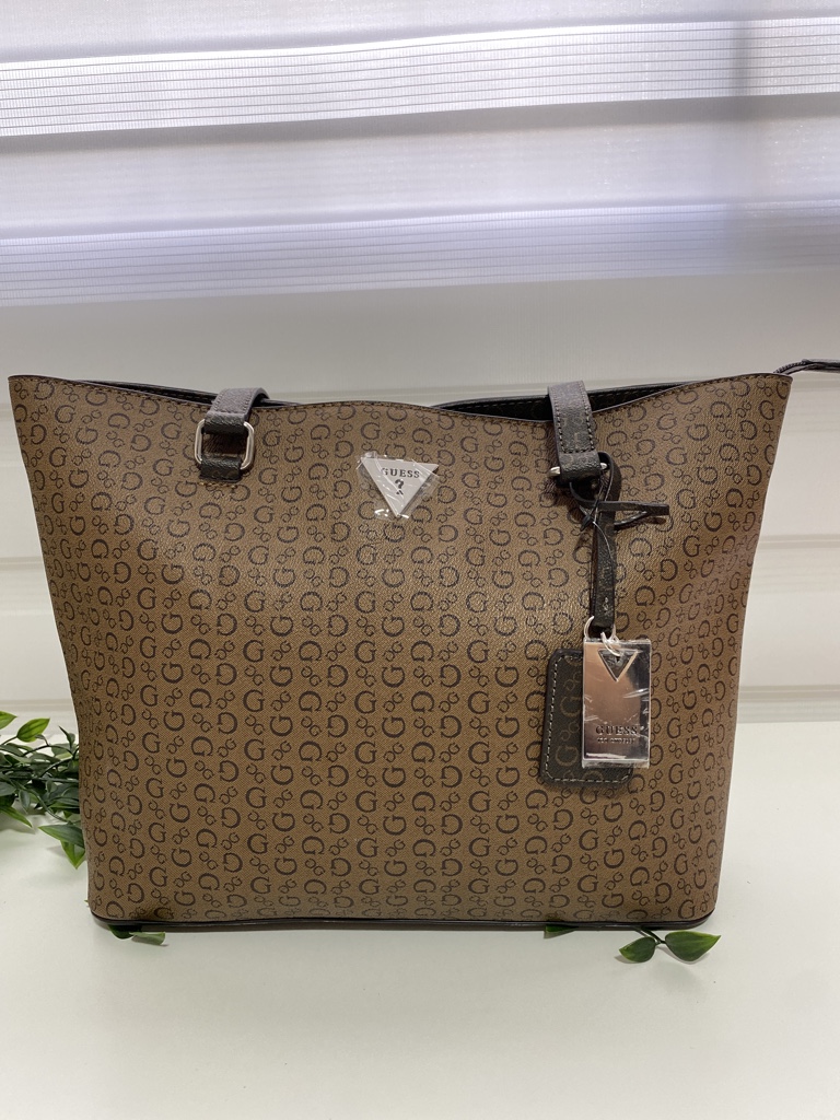Cartera Guess grande Marron
