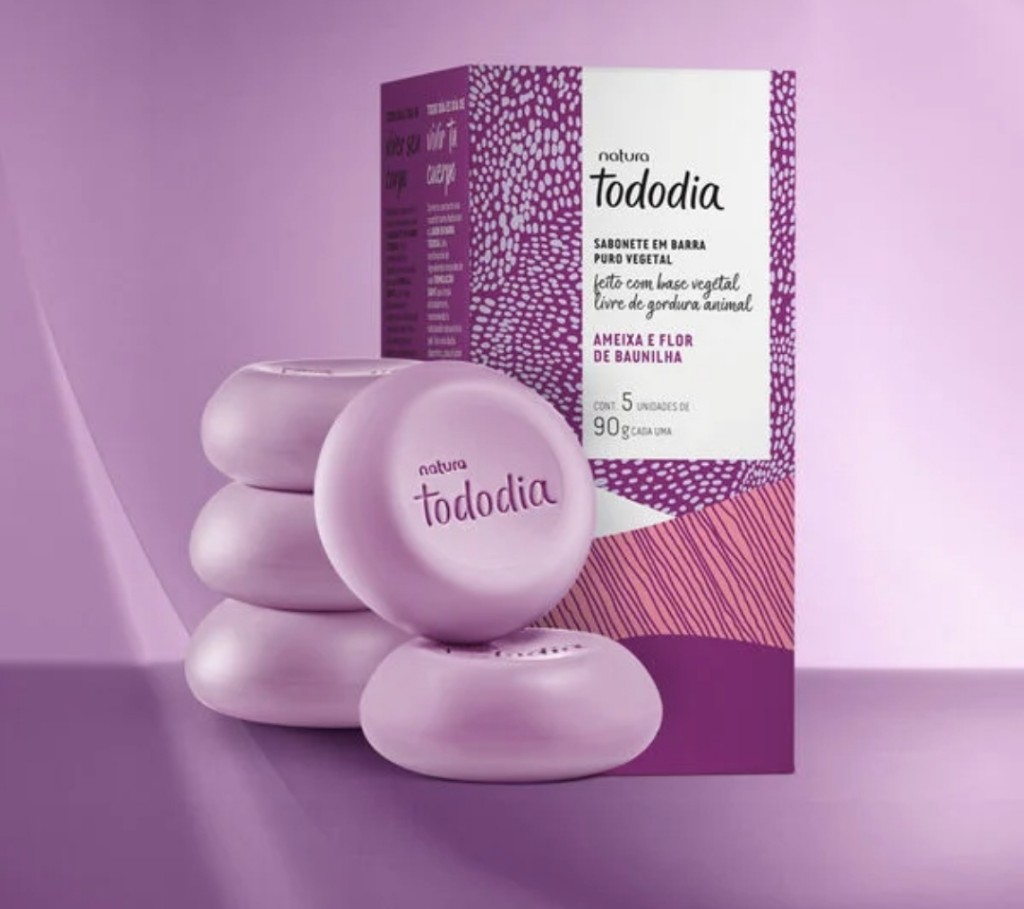 Natura Tododia sabonete ameixa e flor de baunilha