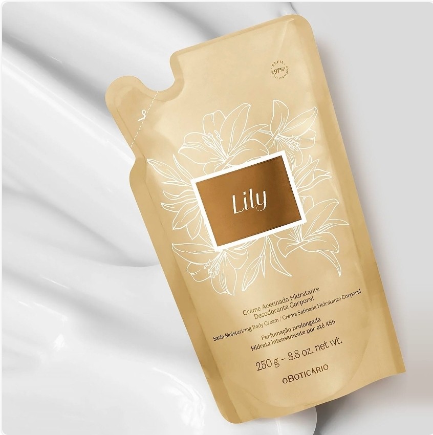 oBoticário Lily creme corporal 250g