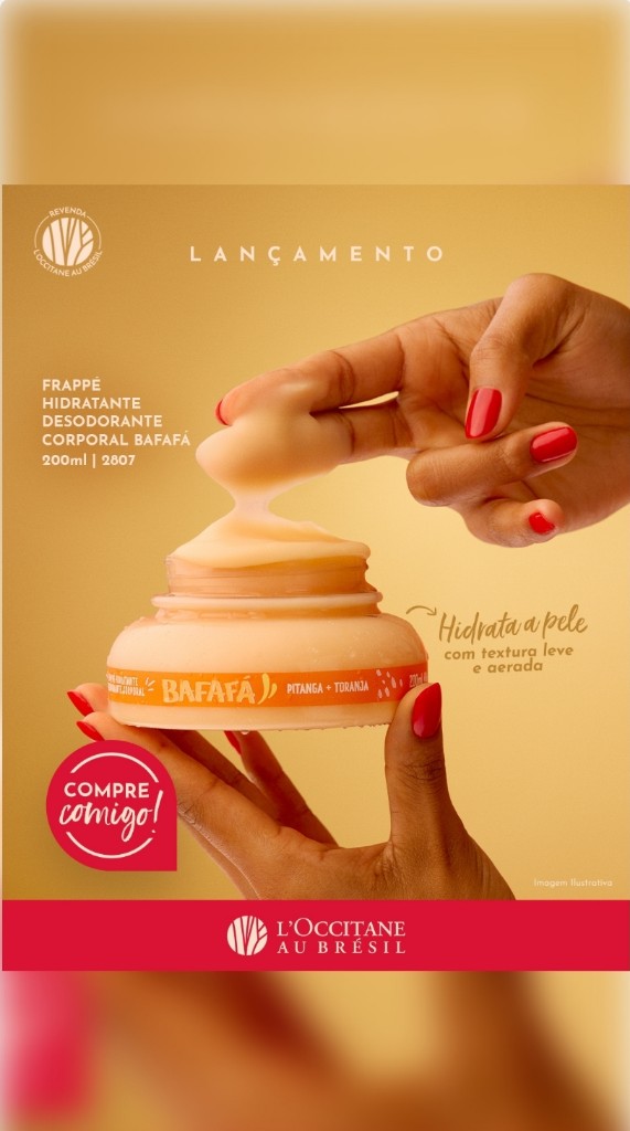 BÁ FÁ bálsamo corporal laranja