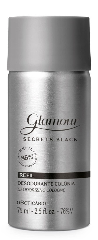 Glamour Secrets Black Refil 75ml