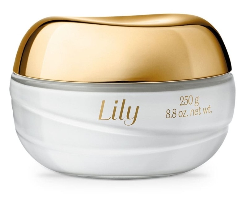 Lily creme facial dourado 250g