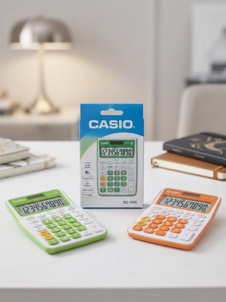 Calculadora CASIO colores