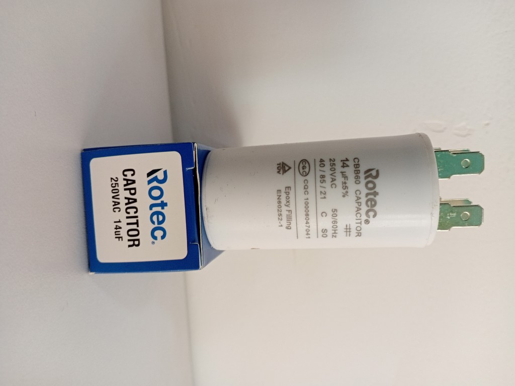 CAPACITADOR 14 MFD 220VAC ROTEC