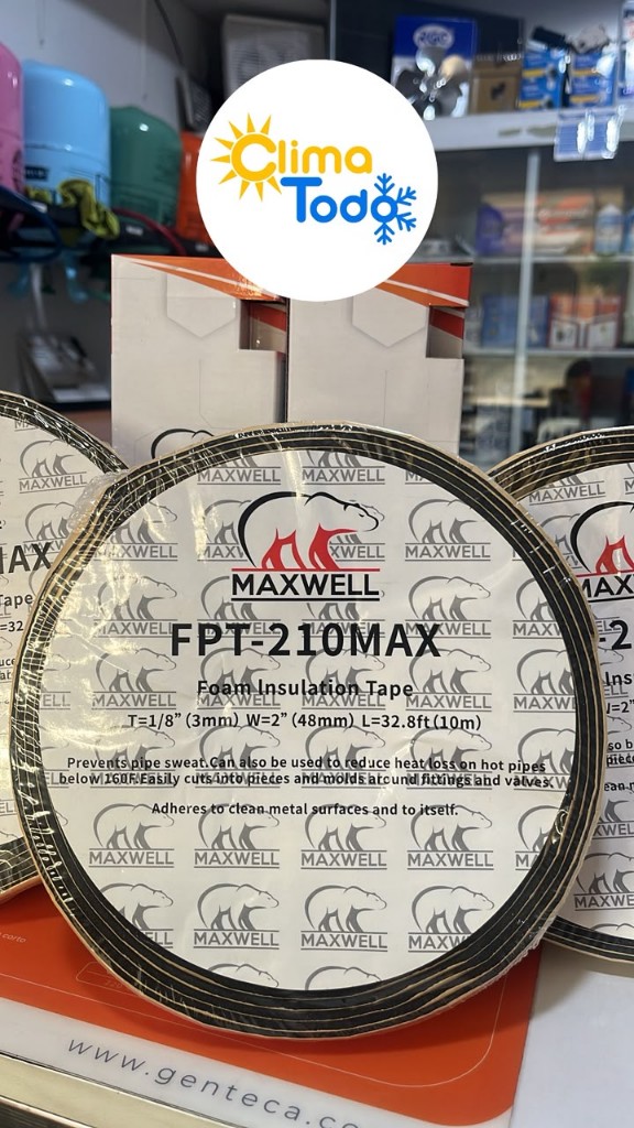 CINTA DE ARMAFLEX 2" x 30' PRESTITE MAXWELL