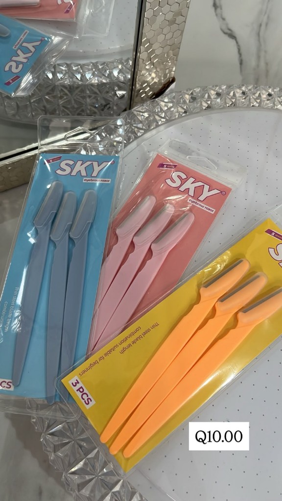 SKY pinzas para cejas 3 pzas