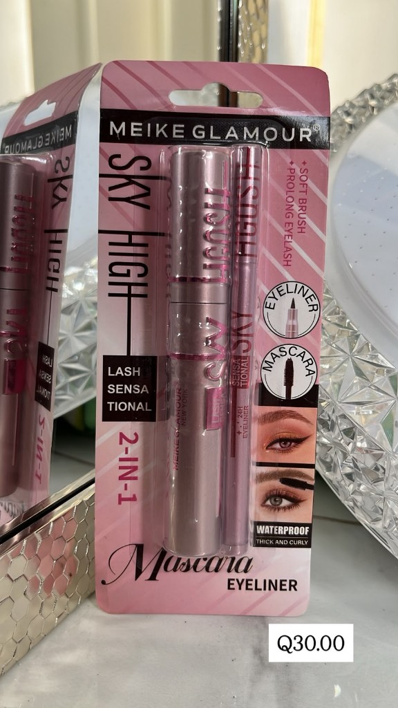 Meike Glamour mascara y delineador rosa