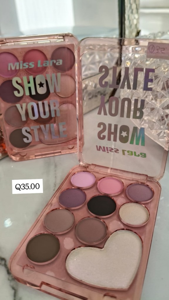 Miss Lara paleta de sombras