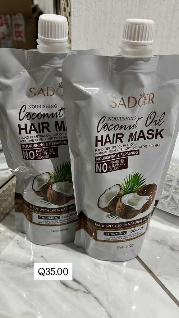 SADOER mascarilla coco