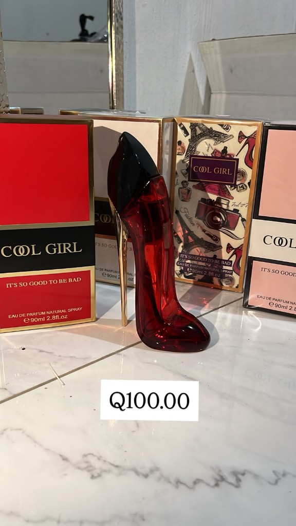 Cool Girl perfume rojo
