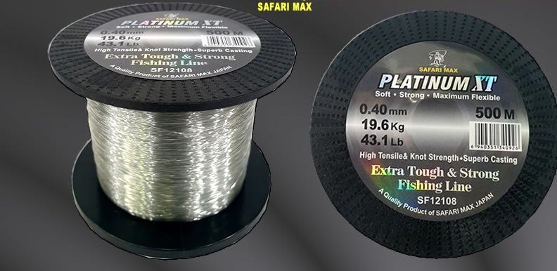 Tanza platinum xt x500mts (safarimax)